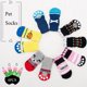 thumbnail image 3 of Calcetines de invierno para mascotas, medias cálidas de punto para perros y gatos pequeños, antideslizantes, botines protectores de pata gruesa para Chihuahua, accesorios para mascotas, 4 Uds., 3 of 4