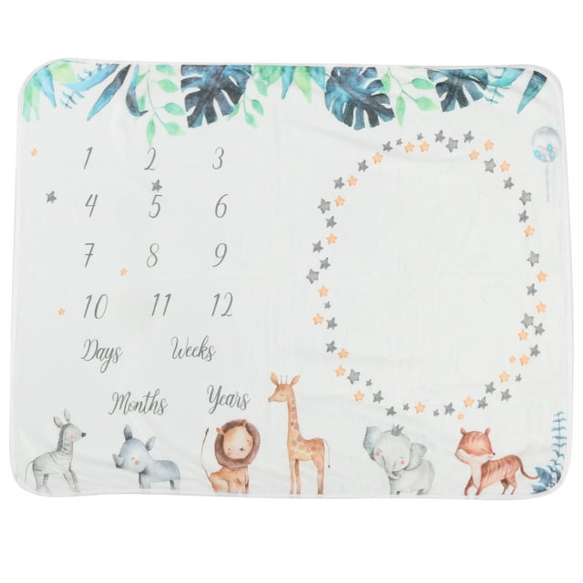 Manta de fotografía Manta de fotografía de hitos Accesorios de fondo de fotografía Manta de fotografManta de fotografía mensual, conveniente y confiable manta de fotografía infantil para toalla de bao LHCER No