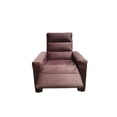 thumbnail image 3 of Sillón Reclinable Tu Espacio Muebles Tokio Suede Chocolate, 3 of 4