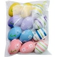 thumbnail image 2 of Easter Eggs, 12pc 3D Hanging Egg Decorations for Spring Home, Holiday Table Centerpiece, Easter Party, Festive Colorful Egg Display, Gift Decor Easter Decoratinos, 2 of 6