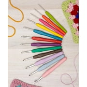 MSR IMPORTS Ergonomic Crochet Hooks Reduce Cramps, Arthritis Pain - Set of 12