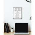 thumbnail image 3 of 8x10in Black Framed Inspirational Wall Art Motivational Bible Verse Ten Commandments Quote Sayings Office Home Decor Canvas Prints Encouraging Positive Posters Painting, 3 of 5