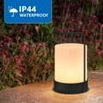 thumbnail image 4 of Postlucky 2-Pack Cordless Table Lamps Rechargeable, 8" Portable Outdoor Battery Bedside Table Lamp for Bedroom Living Room, 4 of 7