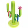 thumbnail image 1 of GAZI Jouet Gonflable Cactus Anneau de Piscine en PVC Jeu de Lancer Vert, 1 of 7
