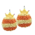 thumbnail image 2 of Chenille Hand Towel Cute Hanging Hand Wipe Ball Hand Towel Thickened Absorbent Hangable Multifunctional Hand Towel, 2 of 6