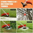 thumbnail image 3 of Seipouy 2025 New Gas Weed Wacker - 52cc 2-Stroke 5 in 1 Multi-Functional Lawn Mower Hedge Trimmer Pruners Gas Powered Brush Cutter, Handheld Weed Eater for Garden and Yard Lawn, 3 of 8