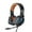 Orange A, variant on Joernso SY-G20 Wired Headphone Dynamic RGB Noise Reduction Over-Ear Computer Headphone with Microphone for E-sport