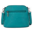 thumbnail image 3 of Wrangler Small Crossbody Bags for Women Shoulder Cute Purses and Handbags with Adjustable Strap, Turquoise, 3 of 9