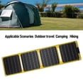 thumbnail image 4 of Chargeur Solaire Pliable, Chargeur de Panneau Solaire Portable pour Randonnée, 4 of 7