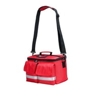 Esquirla First Aid Kit Bag Empty Storage Pouch First Aid Bag for Hiking Office Travel red