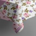 thumbnail image 2 of Pioneer Flower Floral Print Pattern Rectangle Tablecloth 60"x120",Waterproof Polyester Rectangle Table Cloth, Wipeable Spillproof Polyester Tablecloth for Dining, Camping, Indoor and Outdoor, 2 of 6