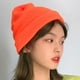 thumbnail image 3 of Gorro de lana para hombre cálido gorro de punto de gran tamaño gorra de para esquí senderismo actividades al - Naranja Yinane Gorro Beanie tejido para mujer, 3 of 6
