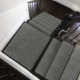 thumbnail image 5 of PURE ERA 2' x 3' Stair Tread Landing Mat Indoor Carpet Doormat Floor Mat Area Rug Self-adhensive Non-slip Back (Gray Mini Diamond Trellis,24 in.x36 in.), 5 of 6