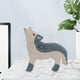 thumbnail image 5 of Figuras de aprendizaje de animales en miniatura de simulación de regalo Lobo, 5 of 8