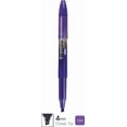 thumbnail image 3 of fafa-JAVAPEN rainbow pastel Highlighter brush Chisel Tip Pens (Fluorescent Purple, 12-Count), 3 of 4