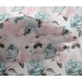 thumbnail image 4 of oneOone Viscose Chiffon Light Pink Fabric Florals Sewing Material Print Fabric By The Yard 42 Inch Wide, 4 of 4