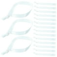 thumbnail image 6 of OULII 20Pcs White Fabric Event Wristbands Lightweight Comfortable Wristbands for Fitness, 6 of 8