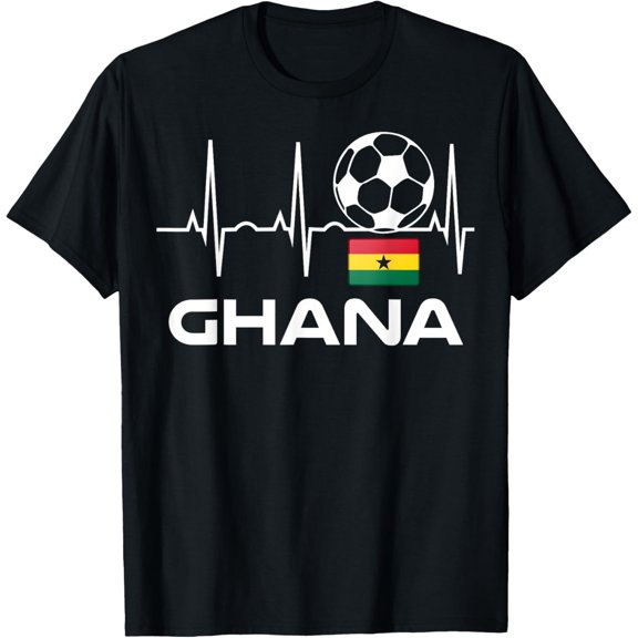 Ghana Football Jersey Shirt Men Women Football Gift T-Shirt