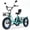 Cyan, variant on MOONCOOL Folding Electric Tricycle for Adults, 20" x 4" Fat Tire Electric Trike, 48V 500W Motorized Electric Bicycle, 3 Wheels 7 Speed Ebike w/ 14.5Ah Removable Battery& Speed Differential Mechanism