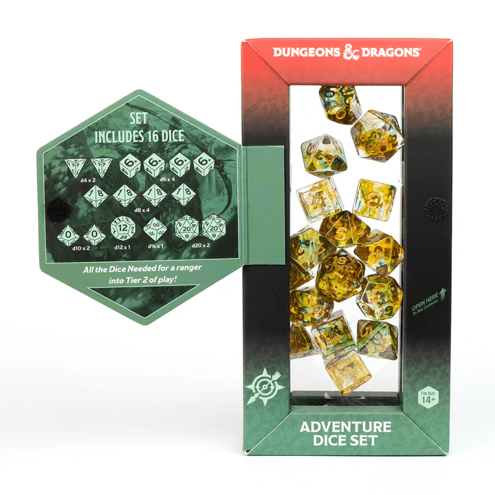 Sirius Dice: D&D Adventure Dice: Ranger Green Refresh