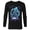 Black, variant on Marvel Avengers: Endgame Super Heroes vs. Thanos - Long Sleeve T-Shirt for Men - Customized-Black