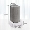 thumbnail image 2 of Cotton Swab Box Acrylic Makeup Storage Floor Swab Dispenser Bathroom Storage Box for Lint Free Wipes (Grey), 2 of 5