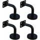 thumbnail image 1 of 4 piezas de soportes de pasamanos de acero inoxidable para montaje en pared, soportes de riel de escalera para pasamanos, soporte de pared para barandilla de escalera, 1 of 2