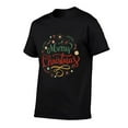 thumbnail image 2 of Merry Christmas Men Short-Sleeve T-Shirt Novelty Graphic Tees Fashion Crew Neck T Shirt Cotton Tops, 2 of 9