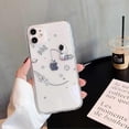 thumbnail image 2 of Compatible with iPhone 11 Case Clear Cute with Astronaut Outer Space Planet Star Creative Pattern,Soft TPU Shockproof, 2 of 4