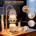 thumbnail image 3 of VAVSEA Candle Warmer Lamp with Stepless Dimmable & Timer, Height Adjustable Wax Warmer with 2 Bulbs for Home Room Decor, Gifts for Christmas, Housewarming, 3 of 8