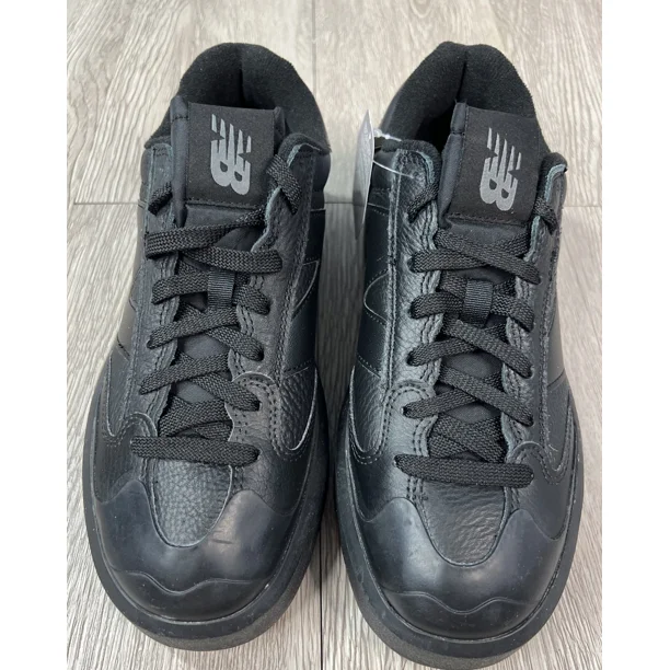 New Balance Men’s Sneakers CT302LB Triple Black Leather Size 8 New