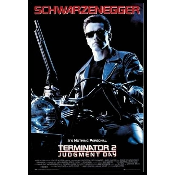 Terminator 2 - One Sheet Laminated & Framed Poster (24 x 36)