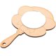 thumbnail image 4 of Light Brown DIY Mirror For Children Featuring Simple Design Perfect For Home Decoration 2Pcs, 4 of 4