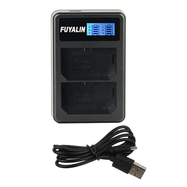 Cargador doble LCD FZ100 Soledad Para batería de Cámara NP de 9 A7RIII A7r3 A9