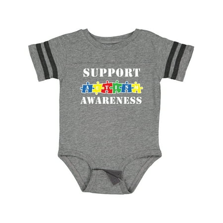 

Inktastic Support Autism Awareness Gift Baby Boy or Baby Girl Bodysuit