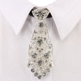 thumbnail image 1 of Cravate en Strass Mode Ajustable Cravate de Fête Cravate en Strass pour Hommes Femmes, 1 of 10