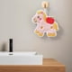 thumbnail image 4 of Yhmxh Toalla de mano de forro polar Horse Year, toalla de baño colgante, toalla absorbente, toalla gruesa y suave., 4 of 5
