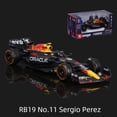 thumbnail image 1 of 1:43 RedBull 2023 F1 Miami Grand Prix RB19 Racing Alloy Car Model #1 Max Verstappen Formula Die Cast Vehicles Toys RB19 No.11 Regular, 1 of 6