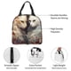 thumbnail image 4 of Disketp Flower Cat Couple for Insulated Lunch Bag for Women and Men, Perfect for Work, Hiking, Picnic, 4 of 8