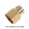 thumbnail image 5 of Soda Co2 Gas Converter Adapter For Tr21-4 Female To Tr21-3 Male Thread Quooker Cube Tank Output Cop, 5 of 5