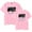 Pink, variant on James Arthur Merch T-shirt Classic Printed Hip Hop Short Sleeve Role Playing Fashion Round Neck Top
