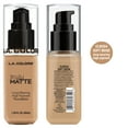 thumbnail image 7 of L.A. COLORS Liquid Truly Matte Foundation, Soft Beige, 1.35 fl oz, 7 of 7