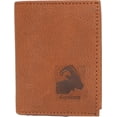 thumbnail image 4 of Marshal Capricorn Zodiac Logo RFID Blocking Real Leather Bifold Trifold Wallet for Men Trifold, 4 of 7