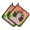 thumbnail image 1 of Carolines Treasures BB7317PTHD Aries Paire de Porte-Pots Signe du Zodiaque, 1 of 3