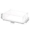 thumbnail image 4 of 2PCS Transparent Desk Stand Acrylic Desktops Storage Containers, 4 of 5