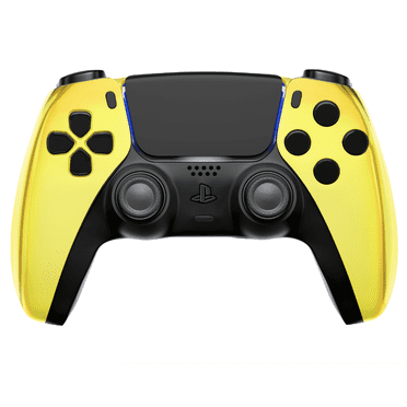 ModdedZone Custom UN-Modded Controller for PS5, Chrome Gold
