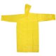 thumbnail image 1 of Chubasquero EVA para hombre y mujer, impermeable, con capucha para acampar al aire libre, impermeable (tamaño medio) amarillo, 1 of 8