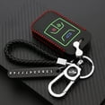 thumbnail image 1 of HAHDAXIA 3 Buttons Colored Leather Car Key Case Pouch，Fit For Chery Tiggo Arrizo Auto Smart Remote Key Cover Holder Car Interior Accessories, 1 of 7