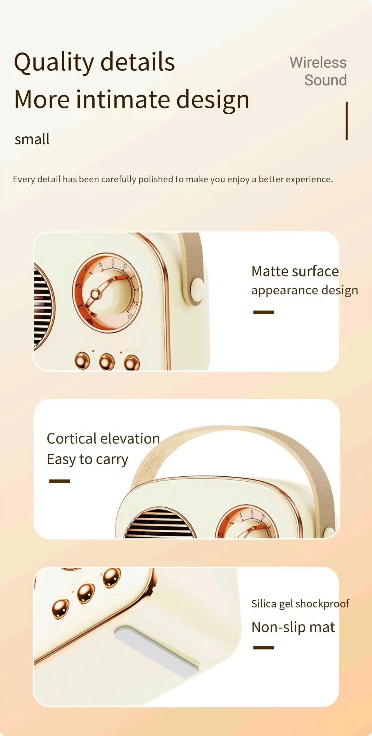 Retro T20 Bluetooth Speaker: TWS Stereo, 8H Battery, FM Radio, 5W HD Sound & Multi-Color – Vintage Style for Home/Outdoor