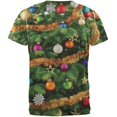 thumbnail image 2 of Christmas Tree Costume All Over Adult T-Shirt, 2 of 2